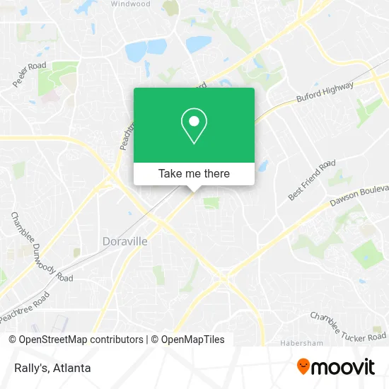 Rally's map