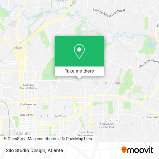 Silo Studio Design map