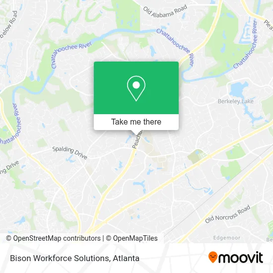 Bison Workforce Solutions map