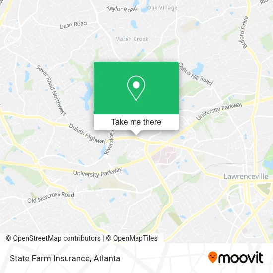 State Farm Insurance map