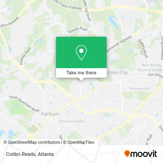 Colibri.Reads map