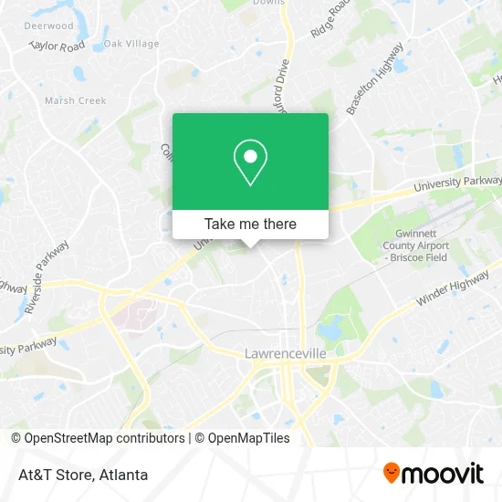 At&T Store map