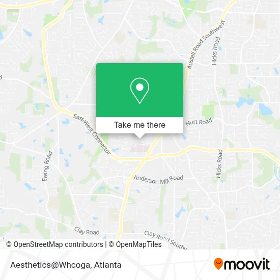 Aesthetics@Whcoga map