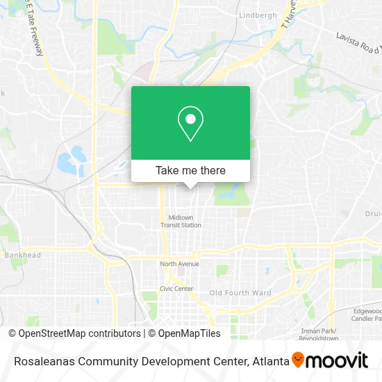 Rosaleanas Community Development Center map
