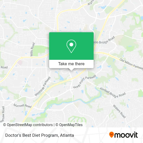 Doctor's Best Diet Program map