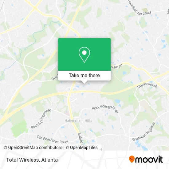Total Wireless map