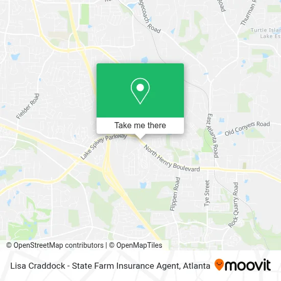 Lisa Craddock - State Farm Insurance Agent map