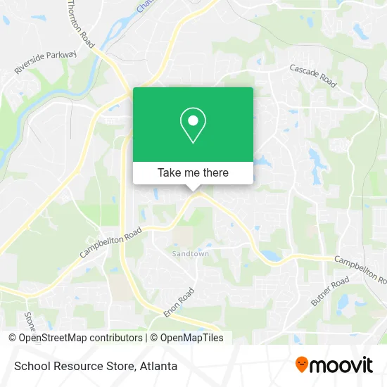 School Resource Store map