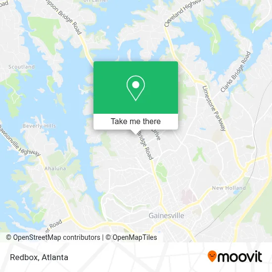 Redbox map