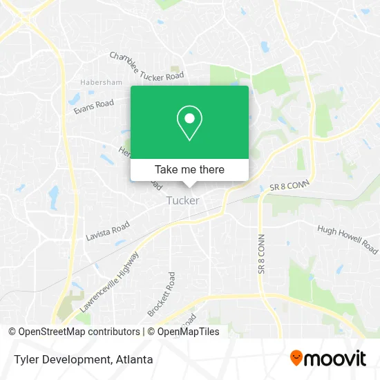 Tyler Development map