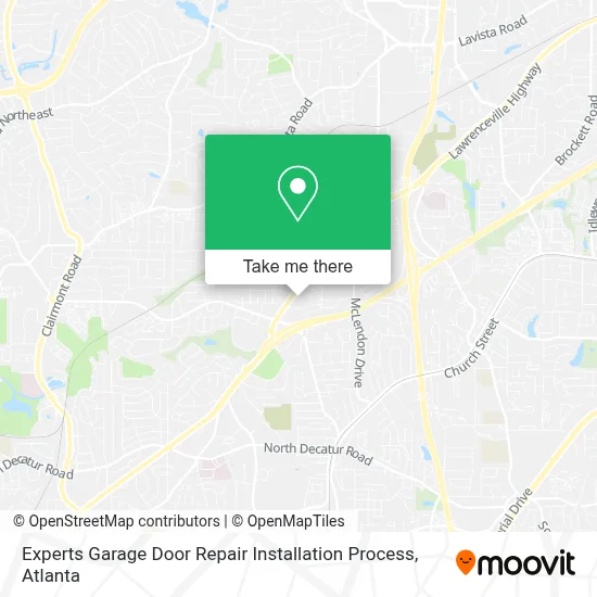 Experts Garage Door Repair Installation Process map