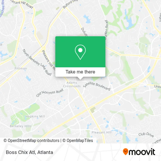 Boss Chix Atl map