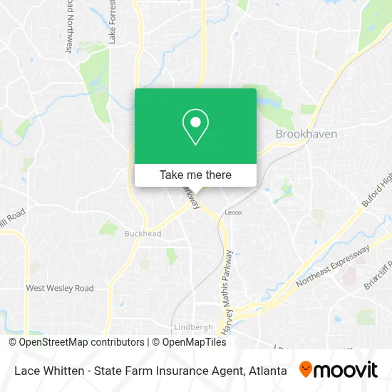 Lace Whitten - State Farm Insurance Agent map