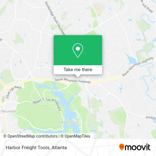 Harbor Freight Tools map