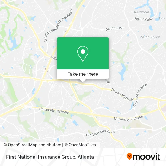 First National Insurance Group map