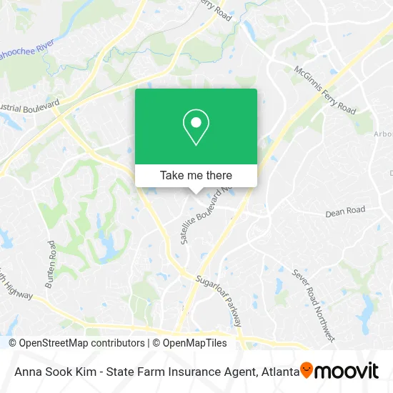 Anna Sook Kim - State Farm Insurance Agent map
