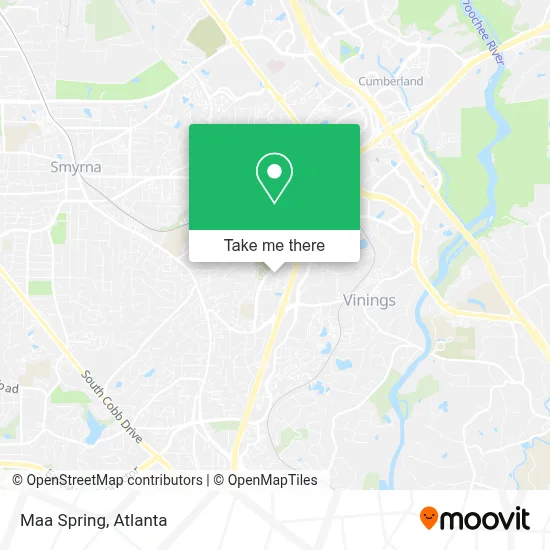 Maa Spring map