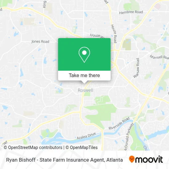 Ryan Bishoff - State Farm Insurance Agent map