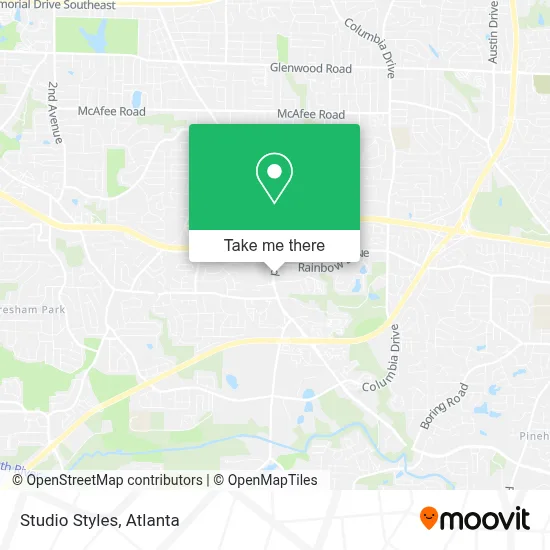 Studio Styles map