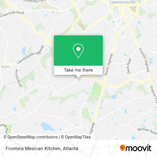 Frontera Mexican Kitchen map