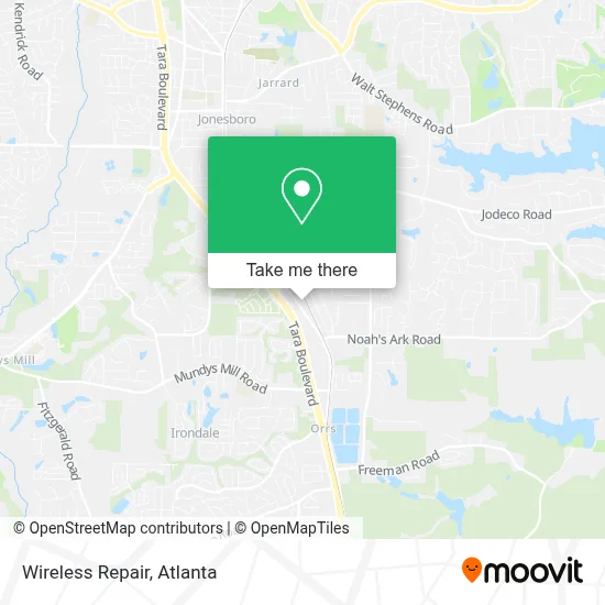 Wireless Repair map
