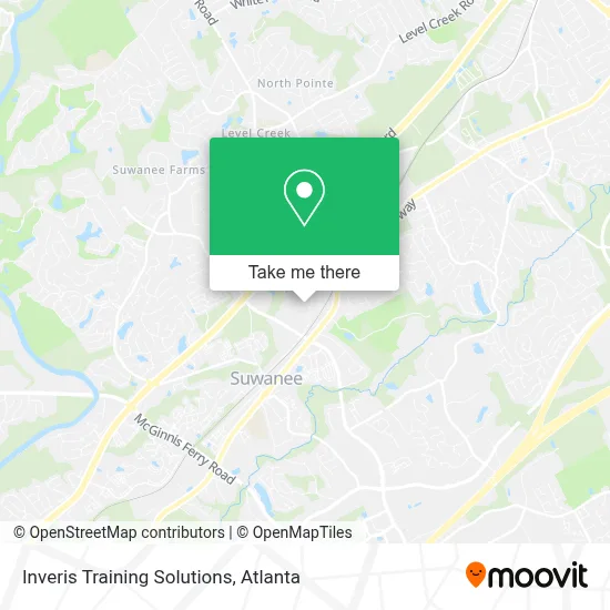 Inveris Training Solutions map