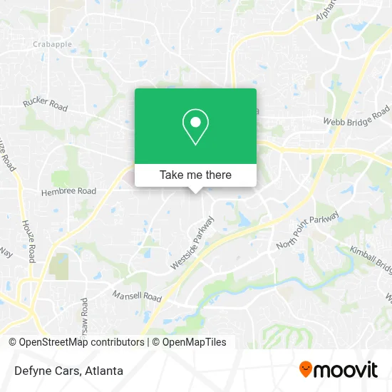Defyne Cars map