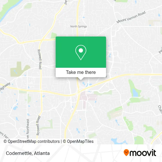 Codemettle map