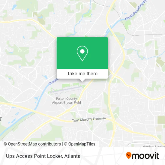 Ups Access Point Locker map