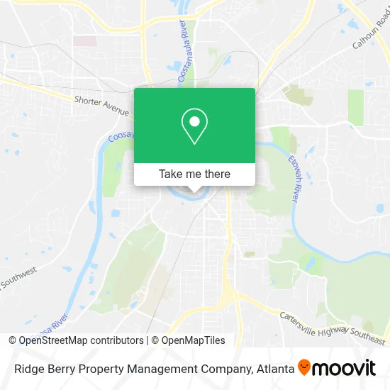 Ridge Berry Property Management Company map