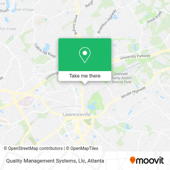 Quality Management Systems, Llc map