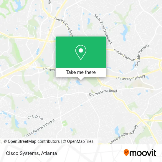 Cisco Systems map
