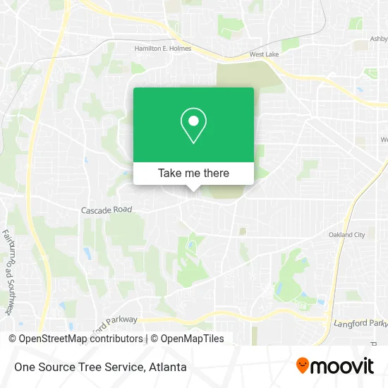 One Source Tree Service map
