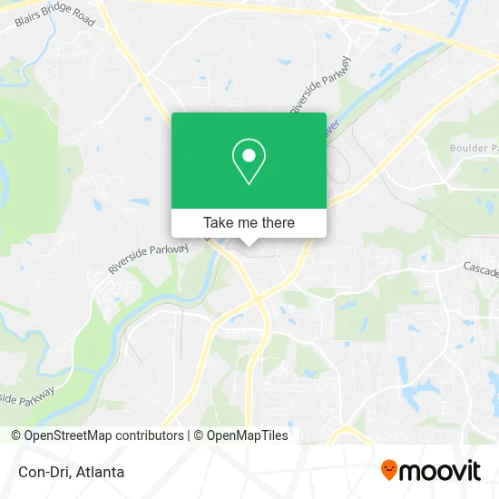 Con-Dri map