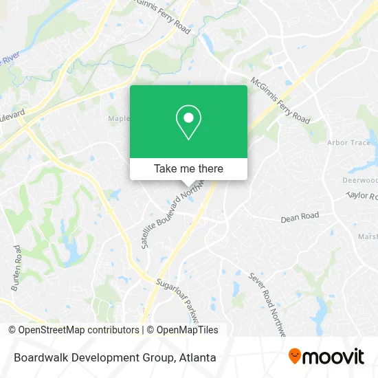 Boardwalk Development Group map