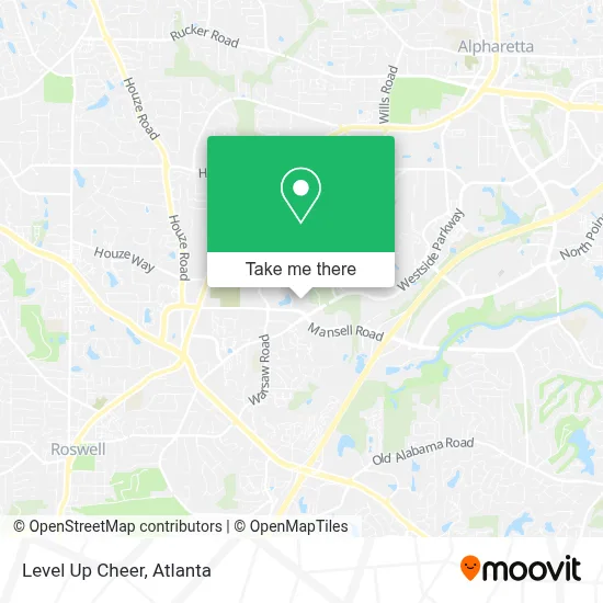 Level Up Cheer map