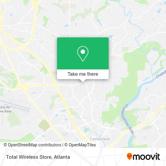 Total Wireless Store map