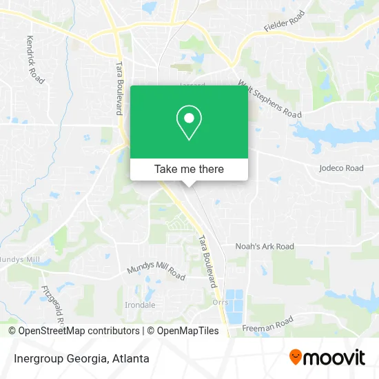 Inergroup Georgia map