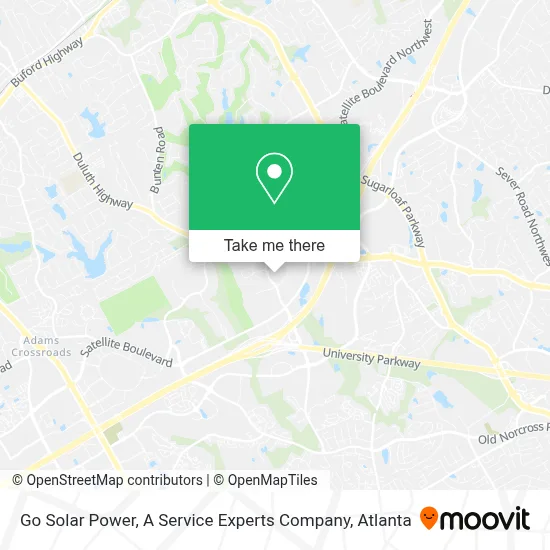 Go Solar Power, A Service Experts Company map