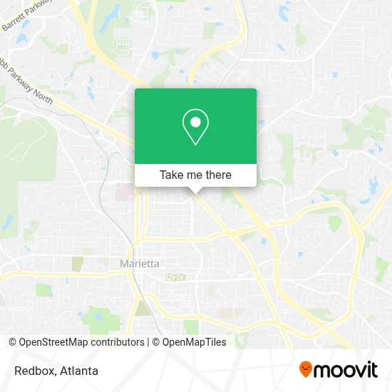 Redbox map