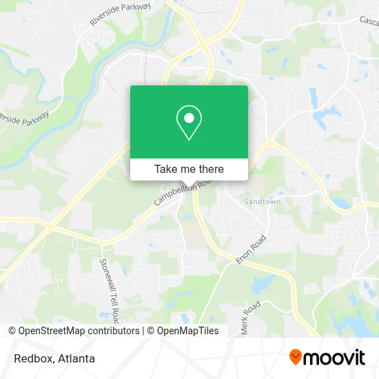 Redbox map
