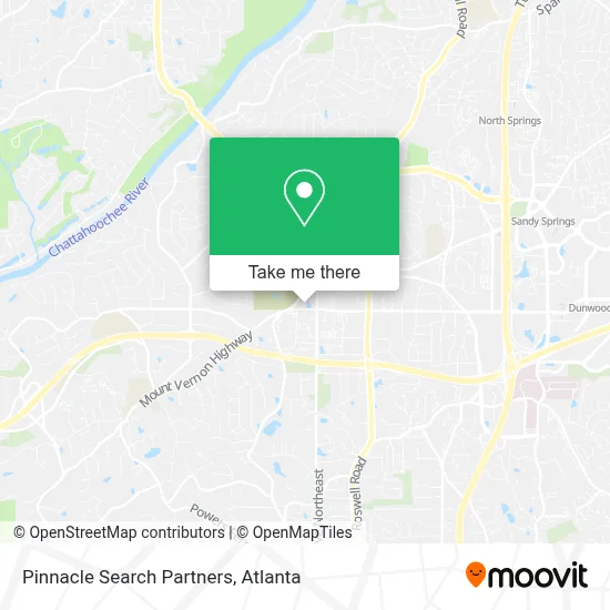 Pinnacle Search Partners map
