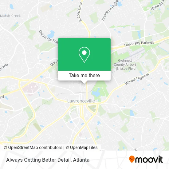Always Getting Better Detail map