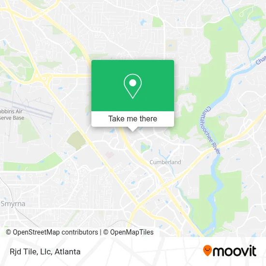Rjd Tile, Llc map