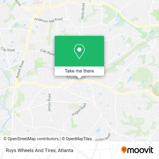 Roys Wheels And Tires map