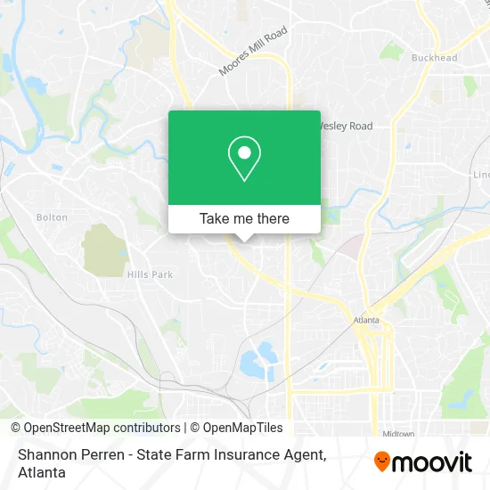 Shannon Perren - State Farm Insurance Agent map