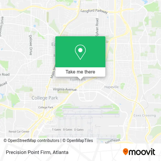 Precision Point Firm map