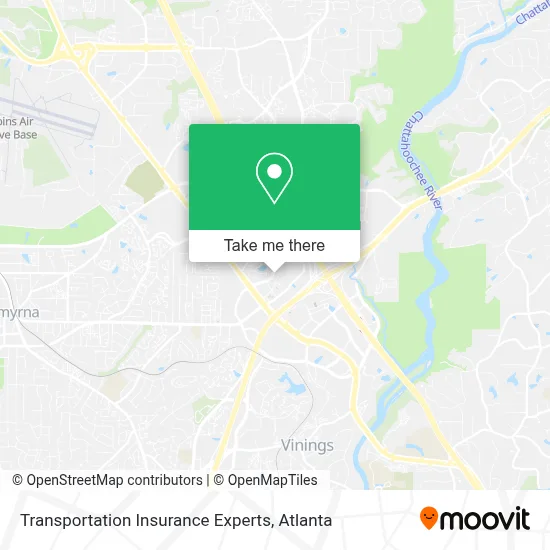 Transportation Insurance Experts map