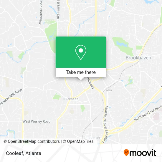 Cooleaf map