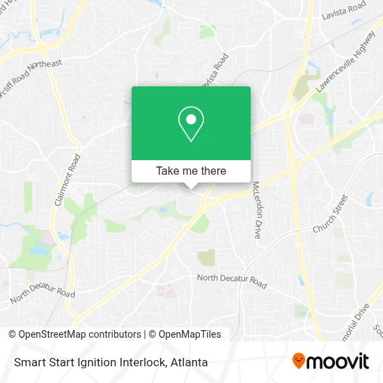 Smart Start Ignition Interlock map
